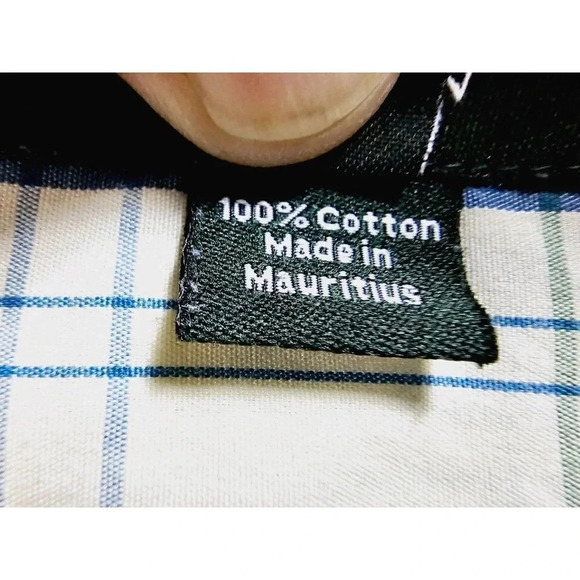 J. Crew Size XL Mens Vanilla Green Yellow Check Short Sleeve Cotton Pocket Shirt - Picture 6 of 10